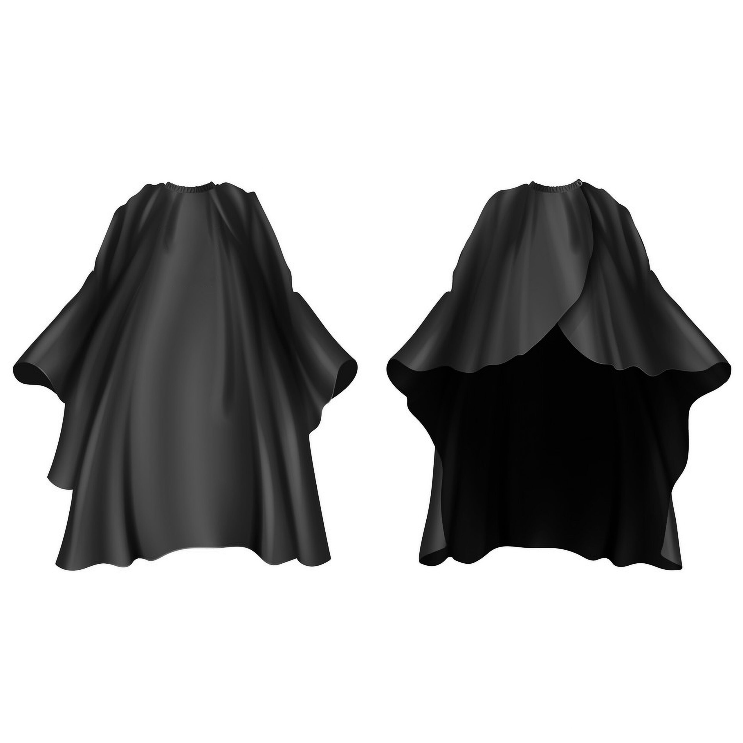 Stylish Red Black Barber Cape (Preorder)
