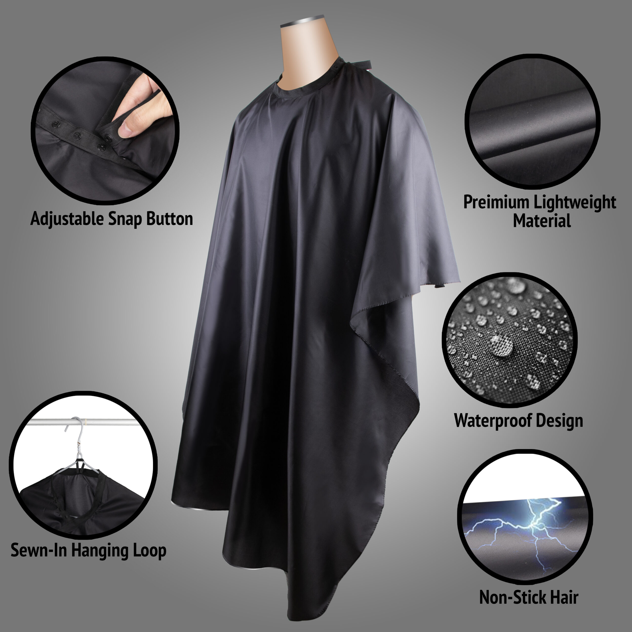 Choosing the Right Material for Your Barber Cape, by Salonwear